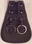 Key Holder Double Scabbard Ballistic Duty Gear #1113 fits 2 1/4"/2.25" belt